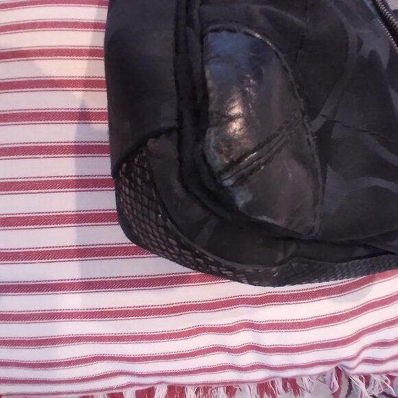 Coach black canvas with leather trim purse - Picture 10 of 11